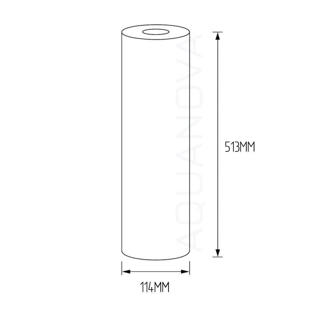 Картридж Aquafilter FCPS20M20B полипропиленовый Big Blue 20"