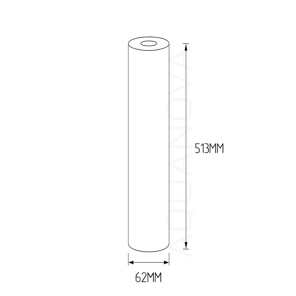 Картридж Aquafilter FCPS5-L полипропиленовый slim 20