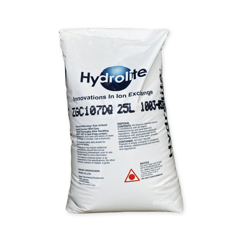 Фільтруючі матеріали - Іонообмінна смола Hydrolite ZGC107DQ - 25л/мішок