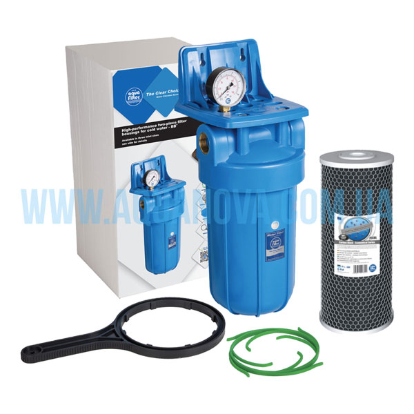 Угольный фильтр Aquafilter Big Blue 10"