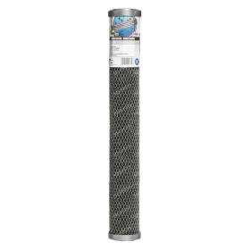Картридж угольный прессованный Aquafilter FCCBL-L-S Silver | 2.5" x 20"