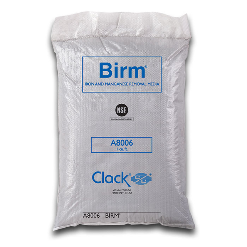 Фильтрующие материалы - Загрузка Clack Birm для удаления железа 28,3л/мешок