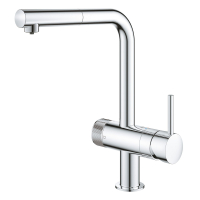 Смеситель для кухни GROHE Blue Pure с подключением к фильтру 