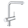 Смеситель для кухни GROHE Blue Pure с подключением к фильтру 