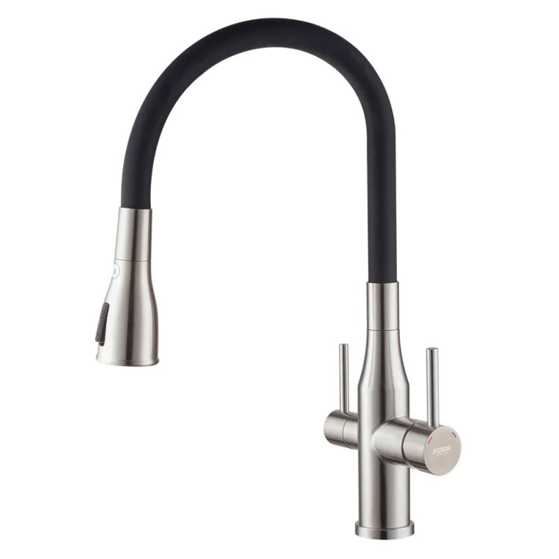 Смеситель для кухни KOER KI-72024-02 с выходом для питьевой воды