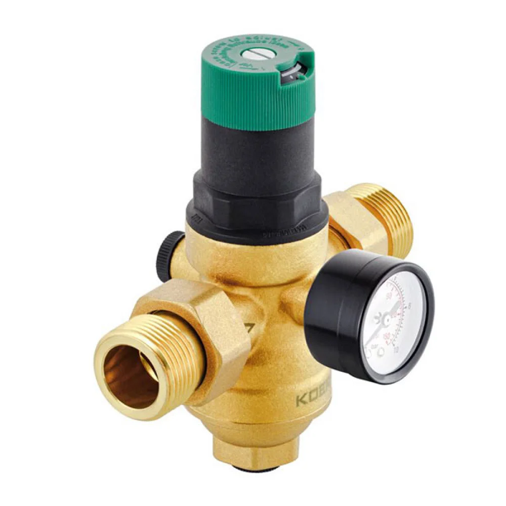 РедуктортискуKOERKR.12413/4"зфільтромтонкогоочищеннятаманометром