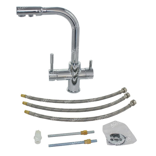 Тройной кран Aquafilter FXFCH13-3-M_K Тройной кран Aquafilter FXFCH13-3-M_K