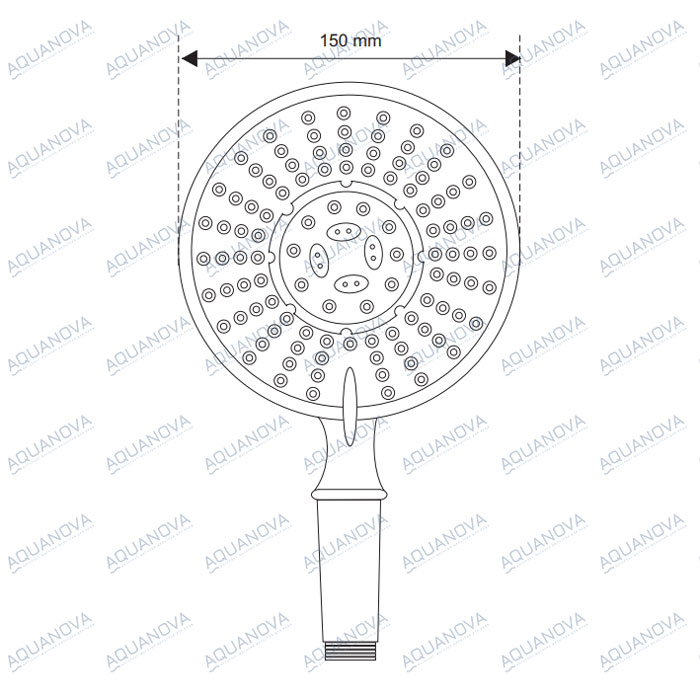 Фильтр - лейка для душа Aquafilter FHSH-6-C Aquafilter FHSH-6-C - купить фильтр для душа