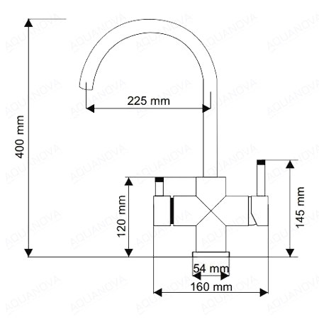 Смеситель Aquafilter FXFCH14-4 Aquafilter FXFCH14-4-M_K